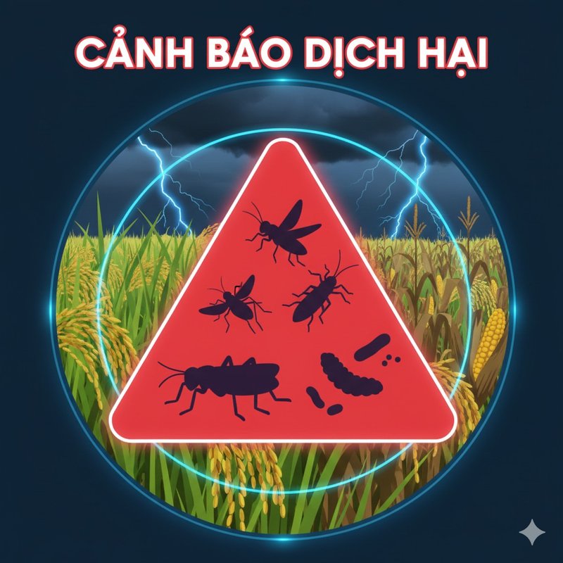 Dự Báo Sâu Bệnh “Nóng” Trong Nông Nghiệp Từ Tháng 9 Đến Tháng 12 Năm 2025