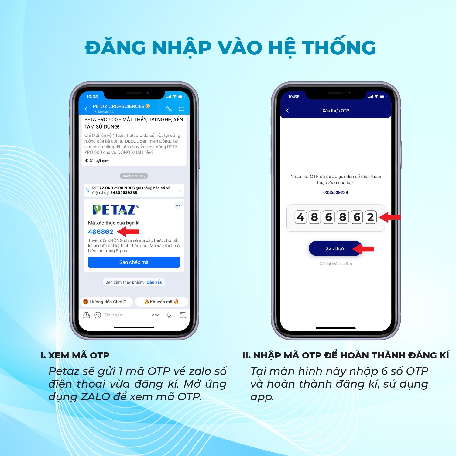 Hướng dẫn chi tiết sử dụng App PETAZ