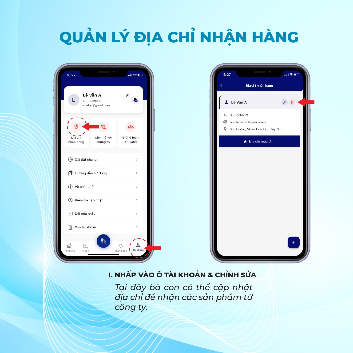 Hướng dẫn chi tiết sử dụng App PETAZ