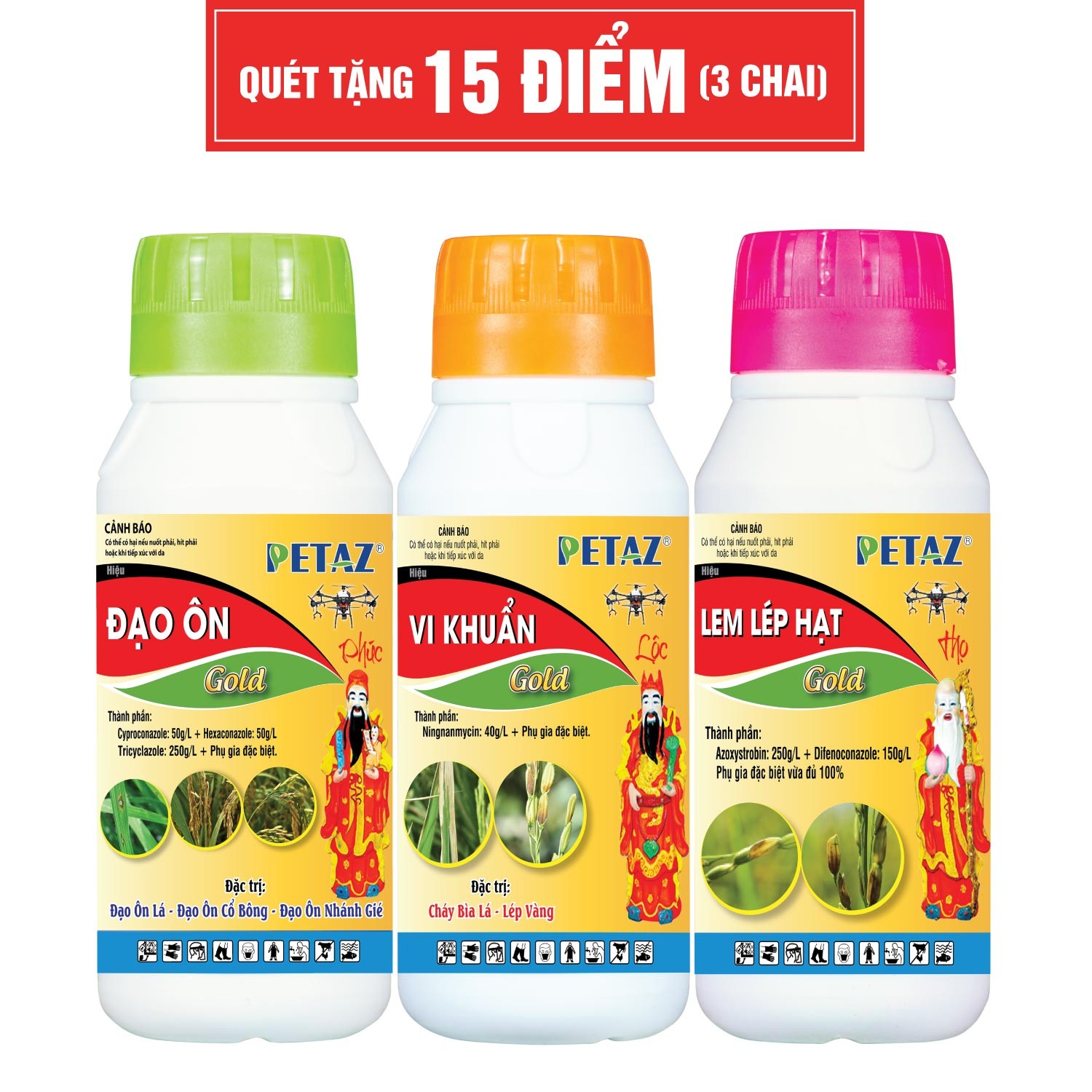 BỘ BA PHÚC LỘC THỌ