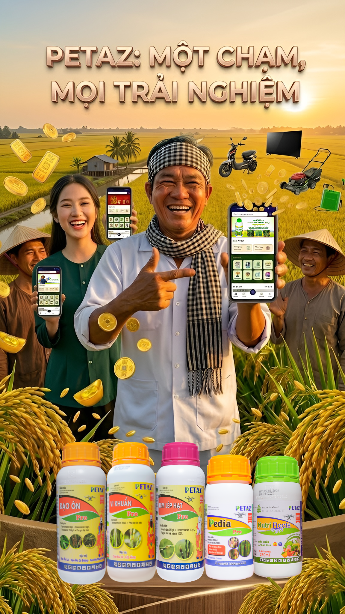 QUÉT MÃ PETAZ: TÍCH ĐIỂM NHANH – NHẬN QUÀ KHỦNG!