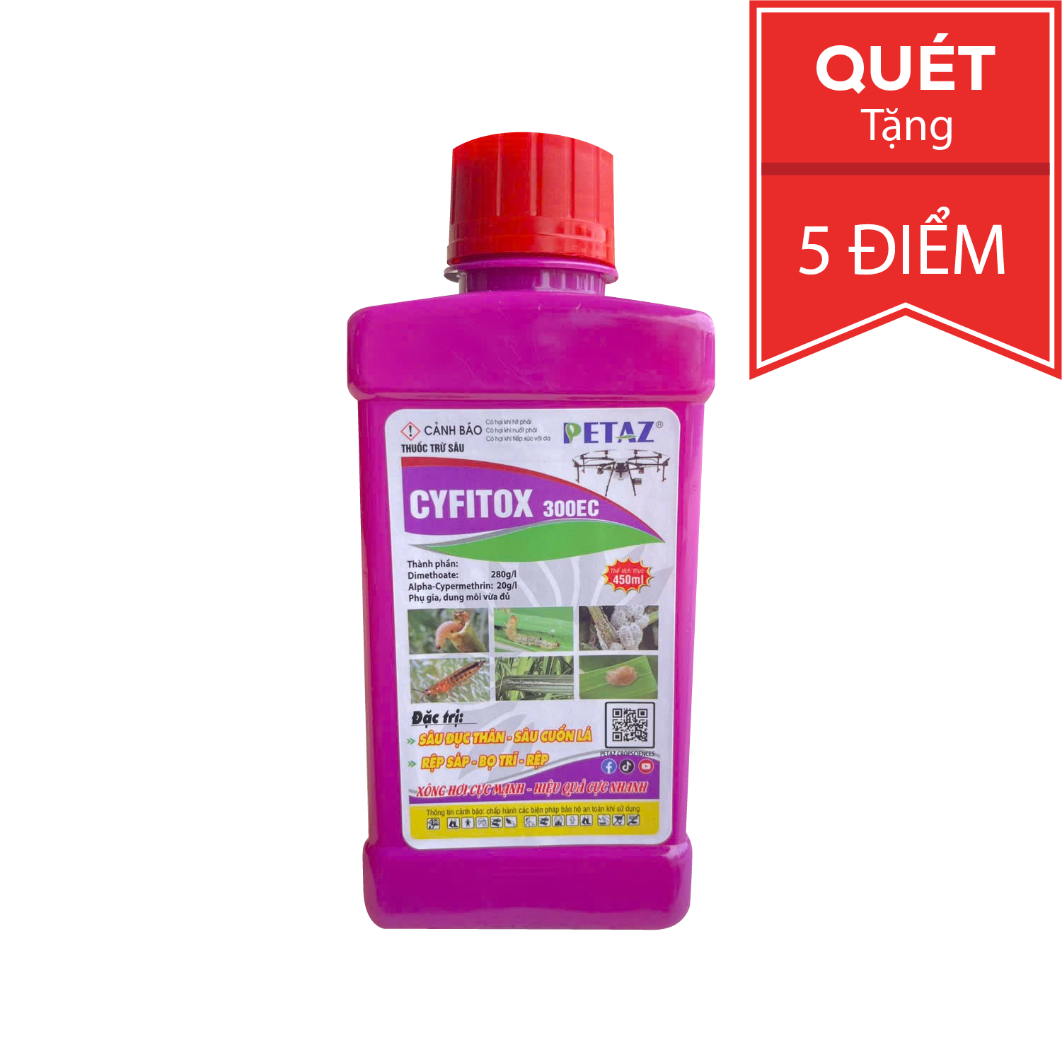 CYFITOX 300EC - 450ML