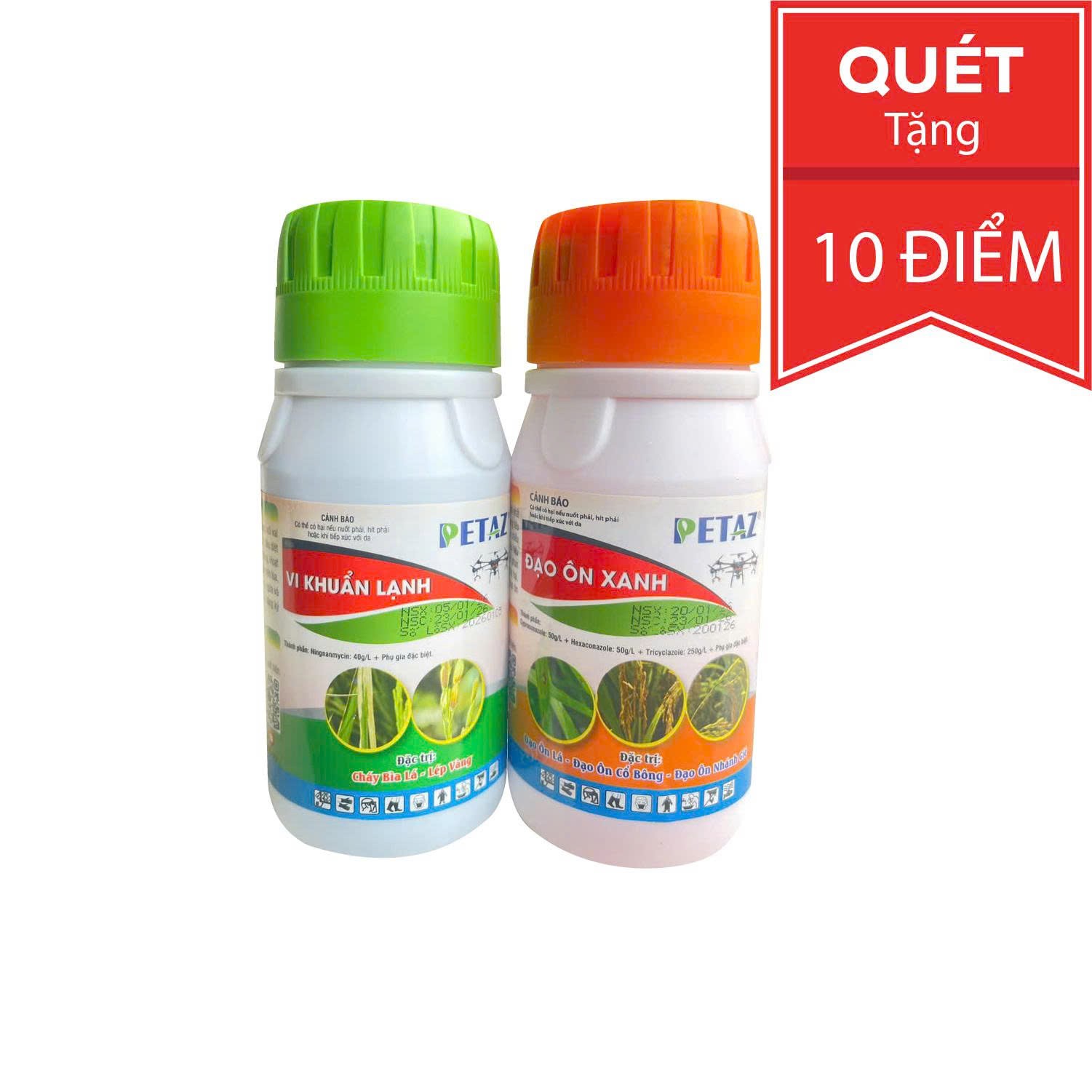 CẶP ĐÔI ĐẠO ÔN , VI KHUẨN  - 240ml