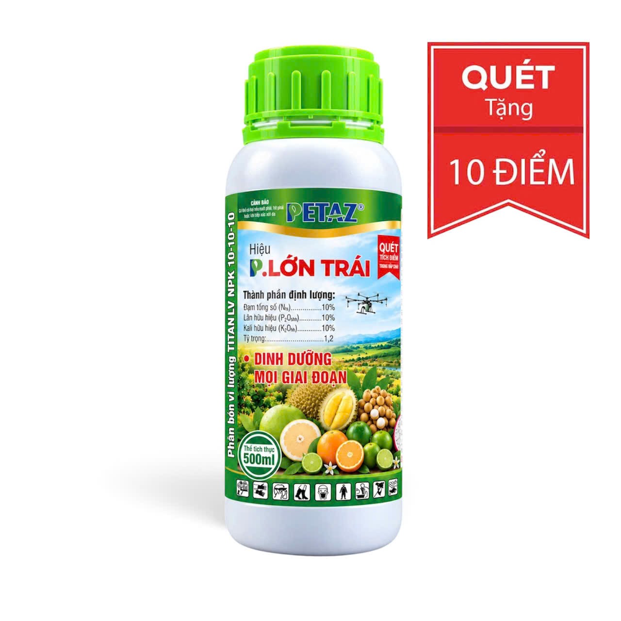 P. LỚN TRÁI - 500ML