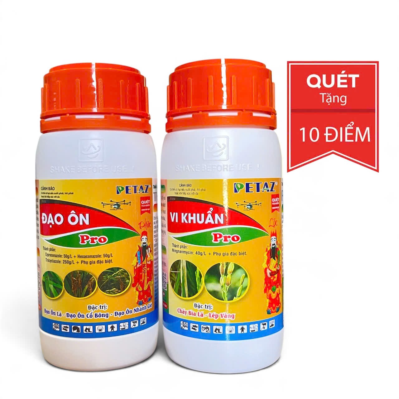 CẶP ĐÔI ĐẠO ÔN , VI KHUẨN  - 240ML