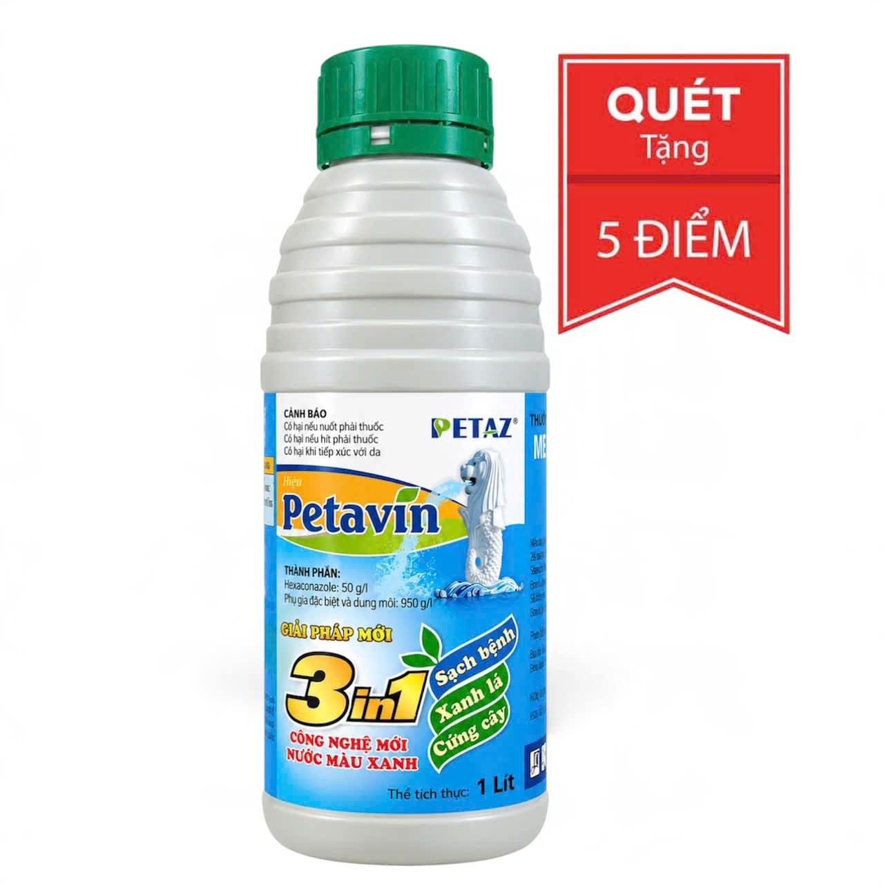 PETAVIN (NƯỚC XANH) - 1 LÍT