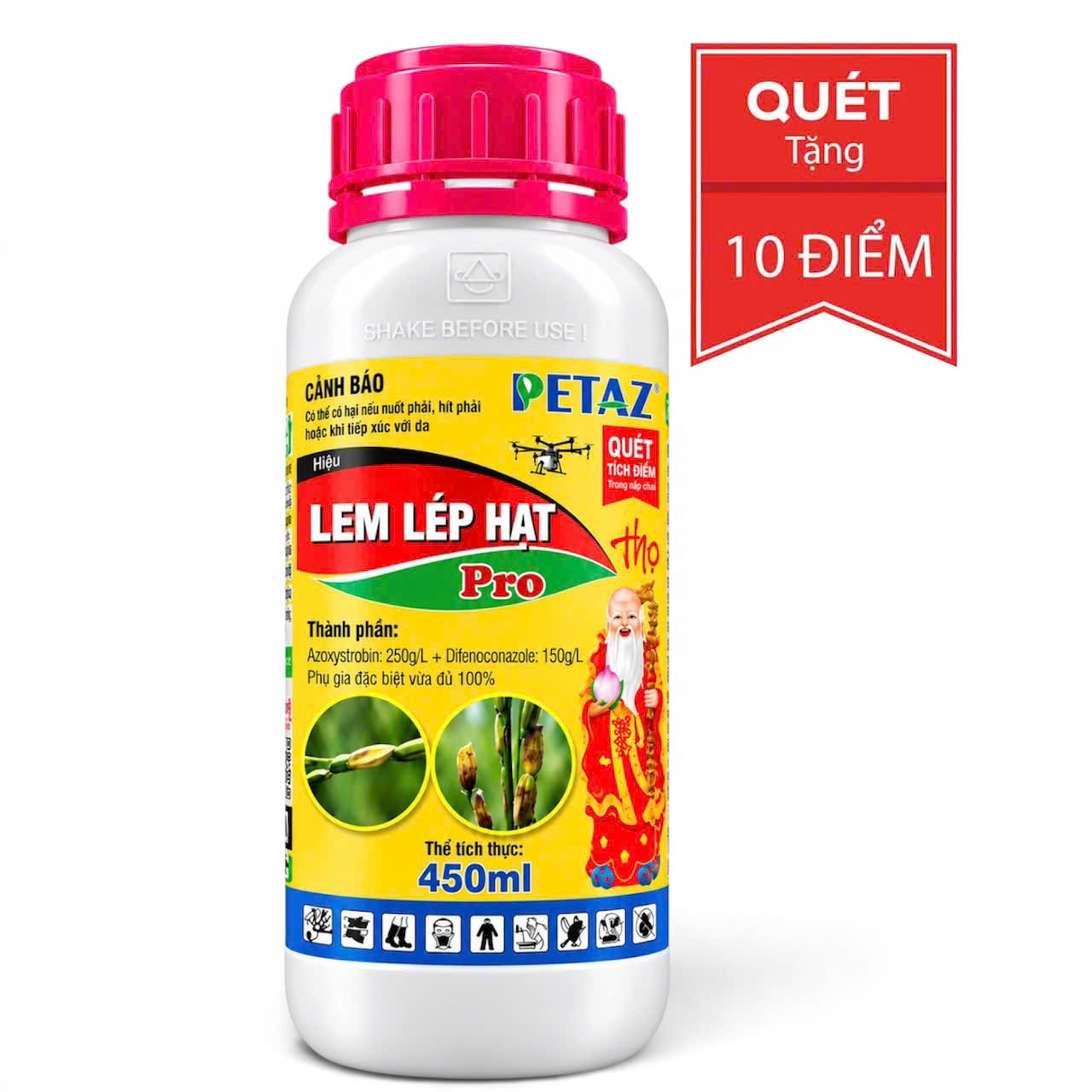 LEM LÉP HẠT PRO 400SC - 450ML